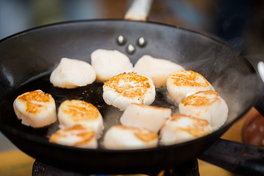 Pan-Seared Sea Scallops