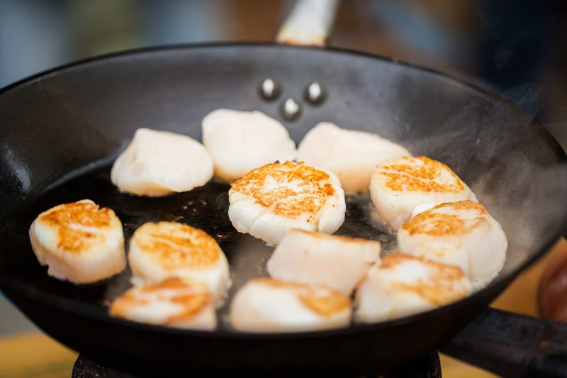 Pan-Seared Snook and Seafood Risotto - Florida Sportsman