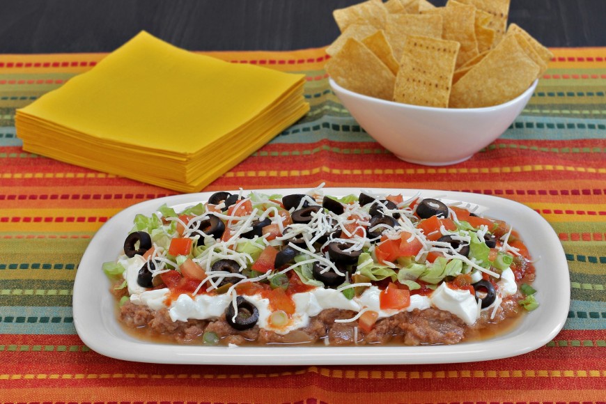 Southwestern Layered Bean Dip