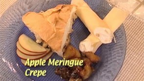 Apple Meringue Crepes