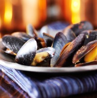 Belgian Steamed Mussels & Garlic Aioli