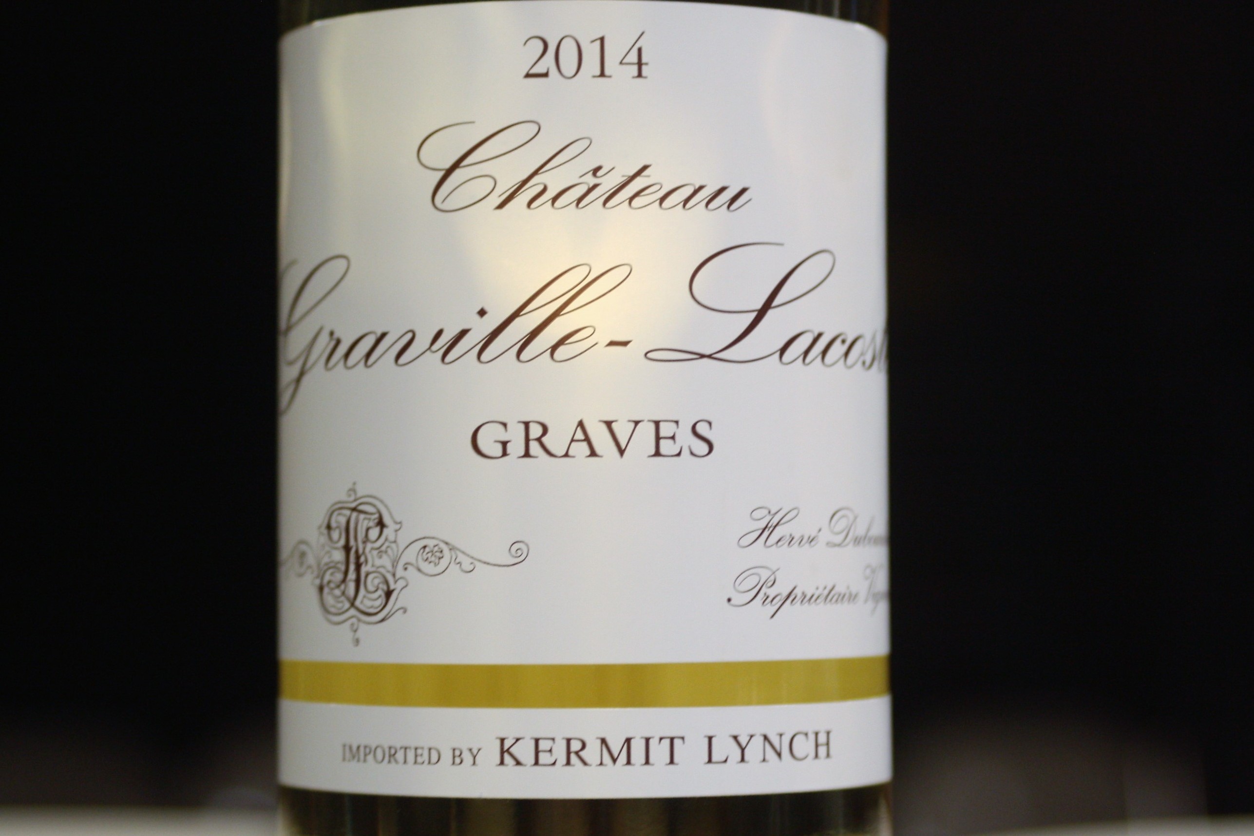 Château Graville-Lacoste, Graves Blanc (2014)