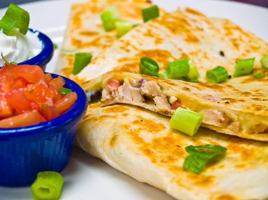 Chicken Quesadillas