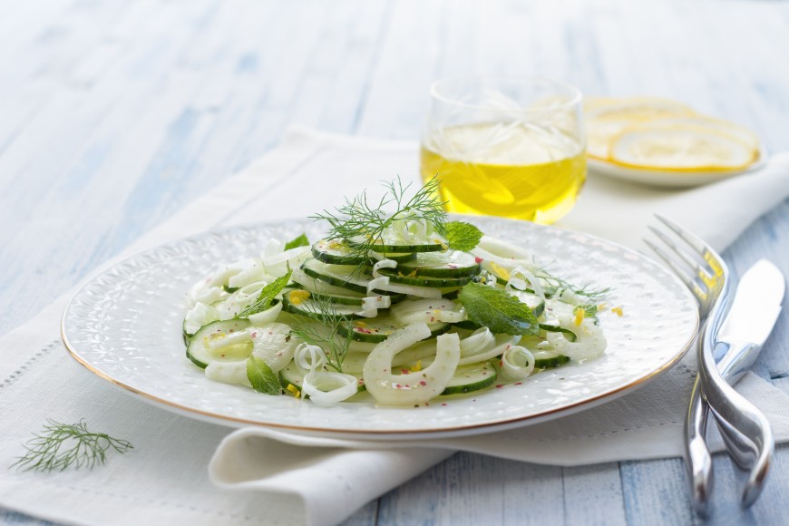 Cucumber Fennel Salad