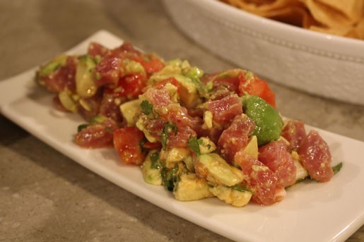 Ceviche de atún  (Tuna Ceviche)