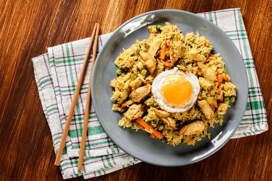 Nasi Goreng (Indonesian Spin on Fried Rice)