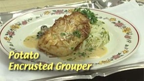 Potato Enrusted Grouper