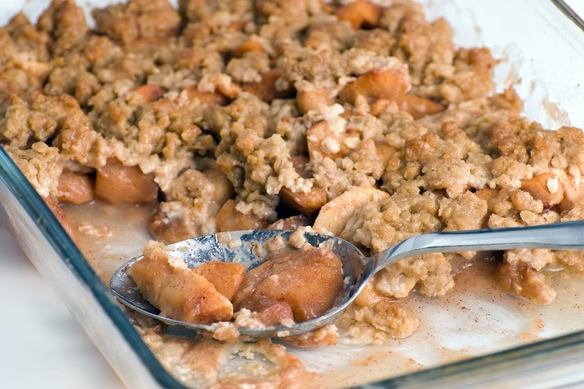 Pumpkin Apple Crisp