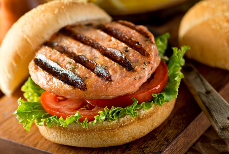 Salmon Burger