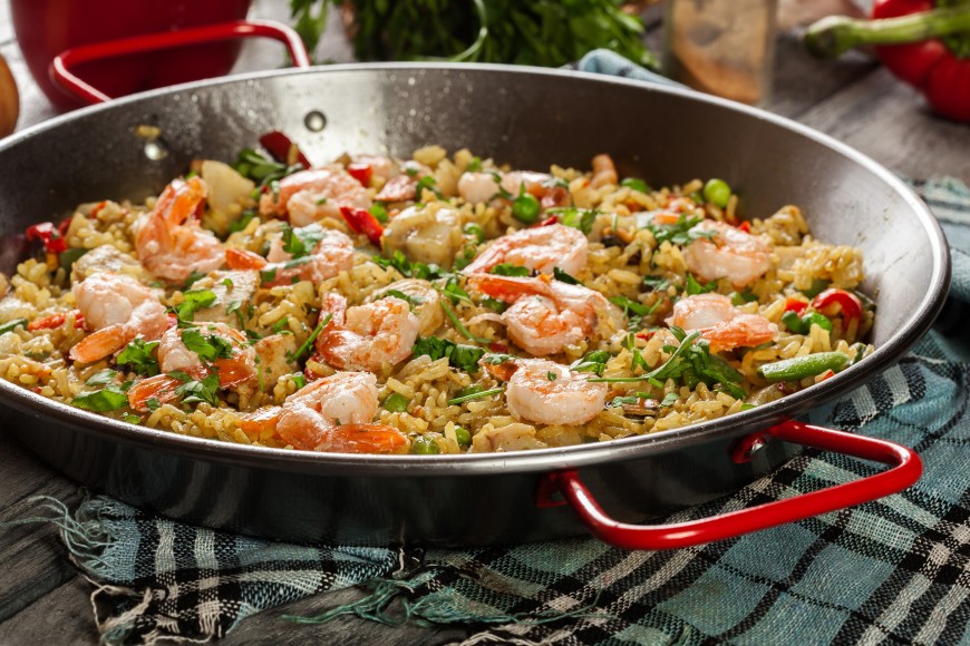 Seafood Paella