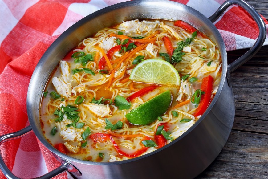 Thai Chicken Vegetable Soup