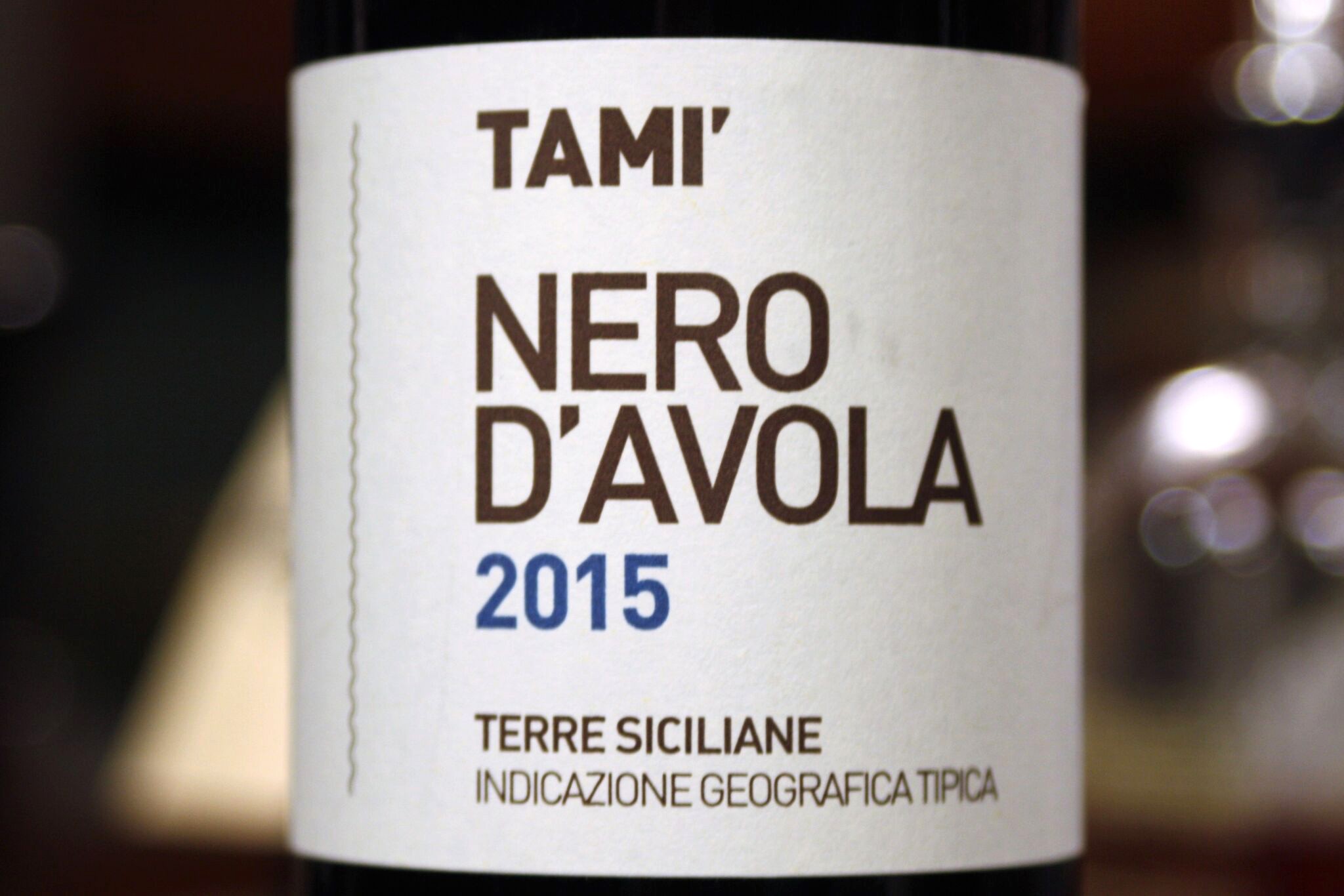 Tamí, Nero d'Avola (2015)