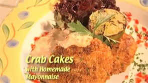Crab Cakes with Homemade Mayo