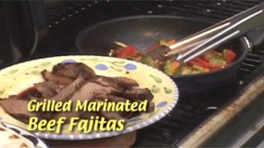 Grilled Fajitas with Flank Steak