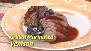 Grilled Marinated Venison