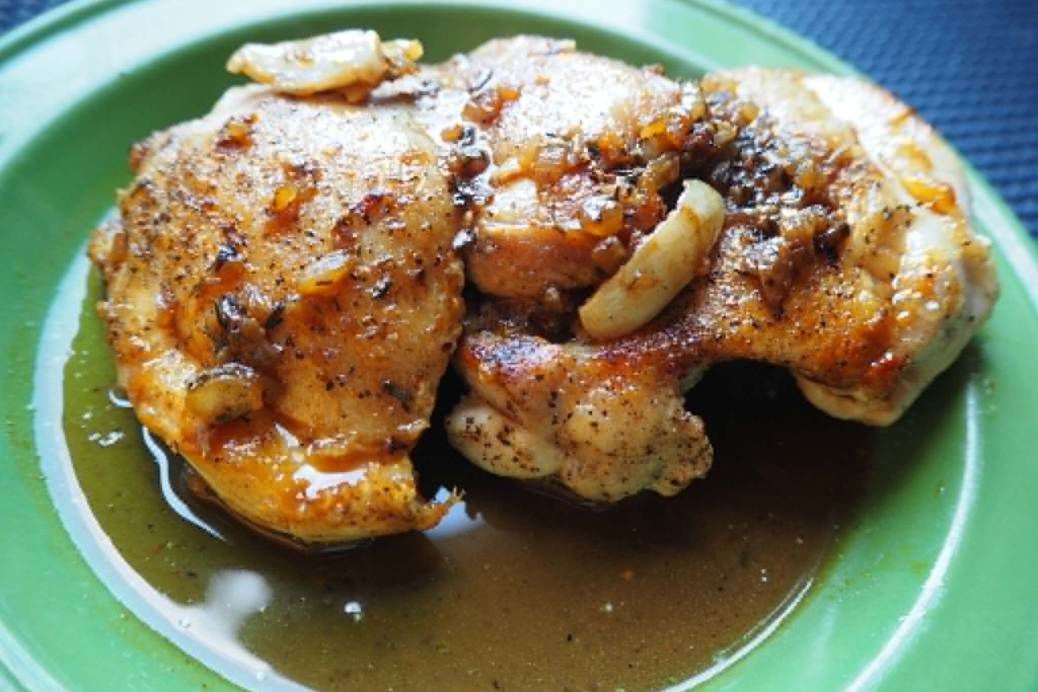 Seared Chicken with Pan Sauce