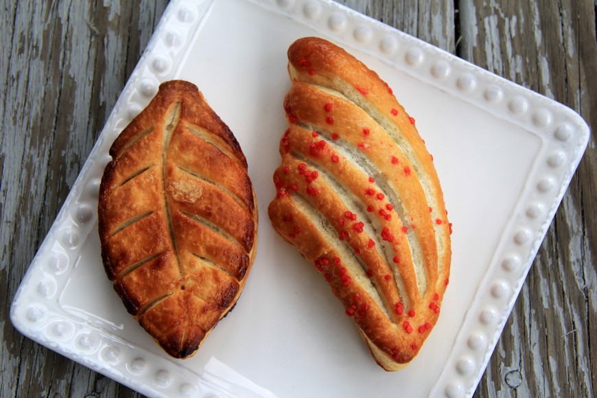 Spinach, Goat Cheese, and Pistachio Turnover