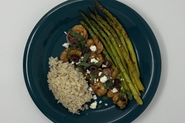 Tasty Bites Episode Three: Sheet Pan Mediterranean Shrimp