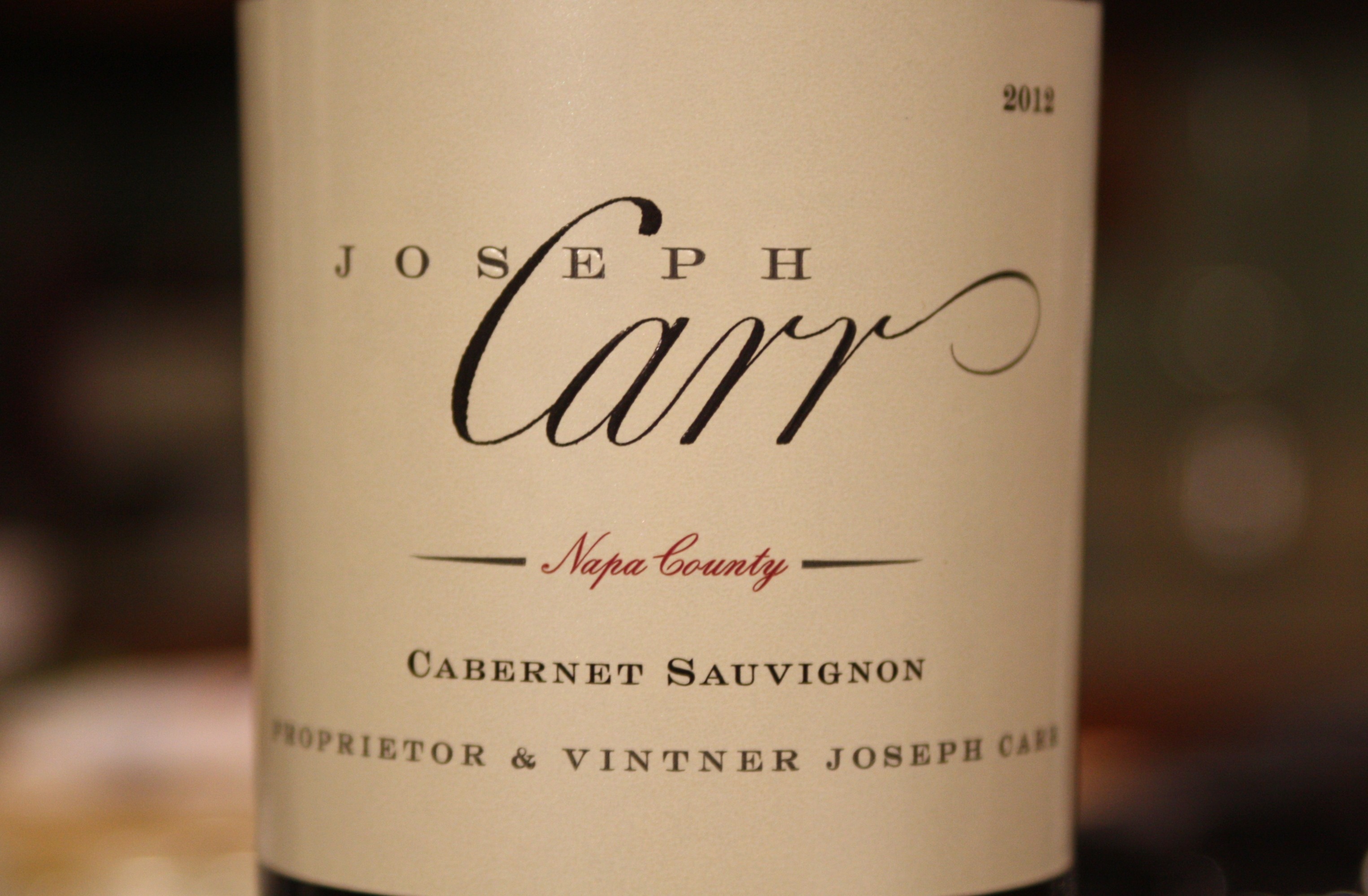 Joseph Carr Cabernet Sauvignon 2014
